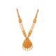 Enchanting Floral Gold Necklace