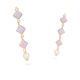 Artisan Gold Emerald & Pearl Drop Earrings