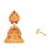 Bridal Wear Gold Jhumka Earring