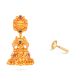 Bridal Wear Gold Jhumka Earring