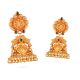 Bridal Wear Gold Jhumka Earring