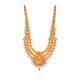 Grand Triple Layered Gold Lakshmi Malai