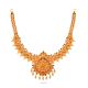 Royal Annam Leaf with Lotus Motif Necklace