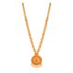 Trending Red Stone Lakshmi Kasumala Pendant Malai