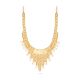 Artisan Gold Dangle Design Necklace