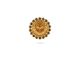 Traditional Mayil Gold Studded Earring