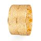 Artisan Textured Gold Bangle