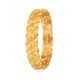 Wavy Texture Gold Bangle