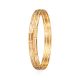 Modern Rectangular Pattern Bangle