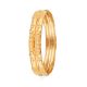 Calcutta Embossed Gold Bangle