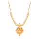 Stacked Gold Ball Mayil Necklace