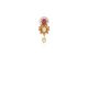 Elegant Floral Drop Earring