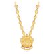 Divine Lakshmi Temple with Paisley Motifs Necklace
