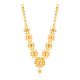 Fancy Flower Motif Necklace