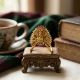 Traditional Lakshmi Gemstones Gold Ring