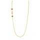 Elegant Pearl Accents Mugappu Chain  