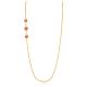 Elegant Pearl Accents Mugappu Chain  