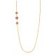 Elegant Pearl Accents Mugappu Chain  
