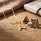 Elegant Absorbing Casting Gold Pendant