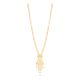 Elegant Gold Filigree Tassel Malai