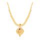 Fancy Medal Drops Necklace