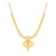Fancy Medal Drops Necklace