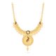 Enchanting Peacock Gold Necklace