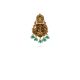 Emerald Lord Ganesha Nagas Earring