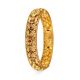 Antique Leaf Layered Bangle