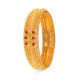 Fancy Balls Gold Bangle