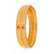 Fancy Balls Gold Bangle