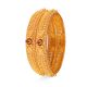 Fancy Balls Gold Bangle
