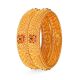 Fancy Balls Gold Bangle