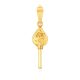 Antique Om Vel Gold Pendant