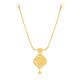 Floral Pendant Rope Necklace