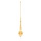 Gold Bridal Nethichudi with Drops