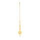 Gold Bridal Nethichudi with Drops