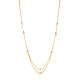 Graceful Double Layer Fancy Necklace