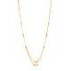 Elegant Dual Layer Gold Chain