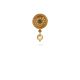 Alluring Flower Studded Drops Earring