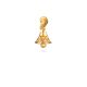 Antique Casting Bell Jhumka Earring