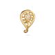 Fancy Leaf Casting Earring