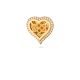 Cherished Heart Casting Earring