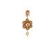 Fancy Floral Motif Chand Earrings