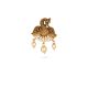 Antique Peacock Motif Earrings