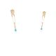 Elegant Floral Casting Drop Earring