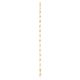 Elegant Twist Oval Casting Bracelet