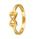 Infinity Casting Gold Ring