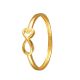 Infinity Casting Gold Ring