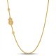 Traditional Lakshmi Mugappu Gold Chain